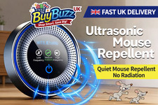 Ultrasonic Rodent Repeller Trap Smart Home Mousetrap Pest Control Device Indoor