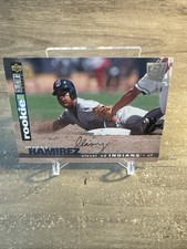 1995 Collector's Choice SE Silver Signature Baseball Card #117 Manny Ramirez