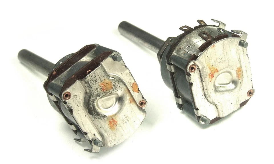 2,5 MOhm ±20% 3W Linear Stereo POTENTIOMETER PREH -- NOS! (1 Stück) - Bild 2 von 3