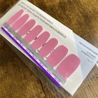 Color Street Pink Pearl Gumdrop Glitter.  Nail Polish Strips - Free Ship!