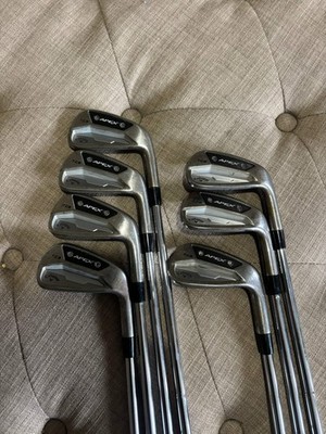 Set De Fers Callaway TCB RAW Limited 4-PW - Dynamic Gold X-Seven - Occasion