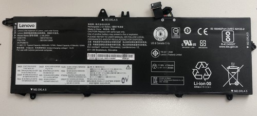 Lenovo ThinkPad T14s T490s T495s  Akku 57Wh 5B10W13909 60-70%