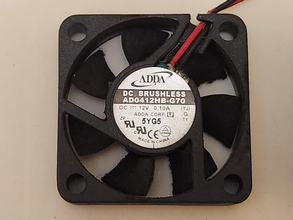 2x AD0412HB-G70 40mm Cooling Fans 12V 2-Pin Server Network Fan - Image 2 of 3