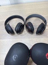 Lot of 2 Beats Headphones Wireless Studio FOR PART ONLY