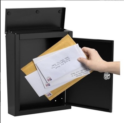 ARCHITECTURAL MAILBOXES 2580RZ-10 Chelsea Locking Wall Mount Mailbox New