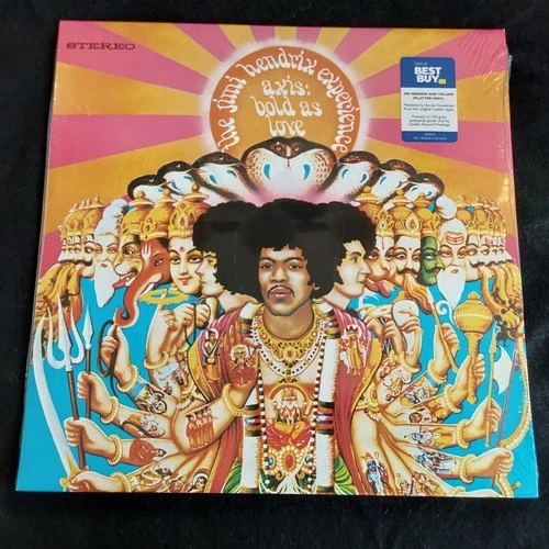 Jimi Hendrix ~Axis:Bold As Love~Best Buy Exclusive~New Audiophile Color Vinyl LP