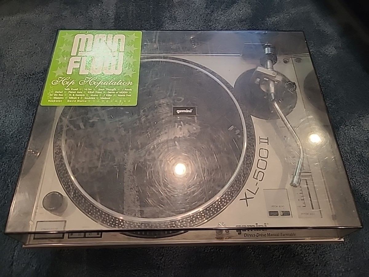 Gemini XL-500II ターンテーブル RCAケーブル付 s-l1200.png