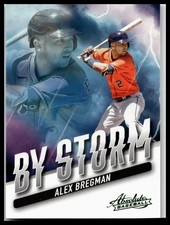 2022 Panini Absolute #BYS-10 Alex Bregman By Storm Retail Green