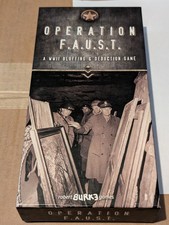 Operation F.A.U.S.T. Card Board Game Bluffing Deduction 2015 by Robert Burke