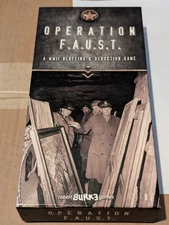Operation F.A.U.S.T. Card Board Bluffing Deduction Game 2015 Robert Burke
