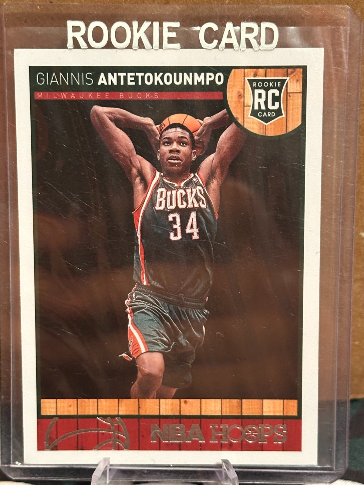 2013-14 NBA Hoops - Giannis Antetokounmpo #275 (RC)