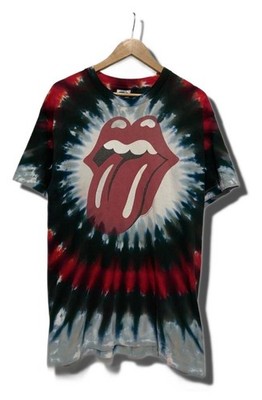 LIQUID BLUE 90s Rolling Stones USA Made T-Shirt Size L Men 5078