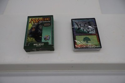 Magic The Gathering Way Wild Deck 2001 Wizards Interior Deck Sealed