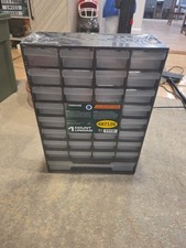 Small Parts Organizer, 33 Drawers, Black USA Shipping