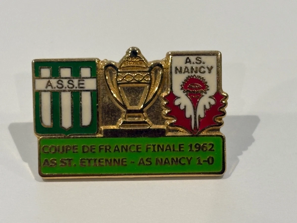 Ancien cadre 5 pin's ancien Logo Club ASSE AS SAINT ETIENNE