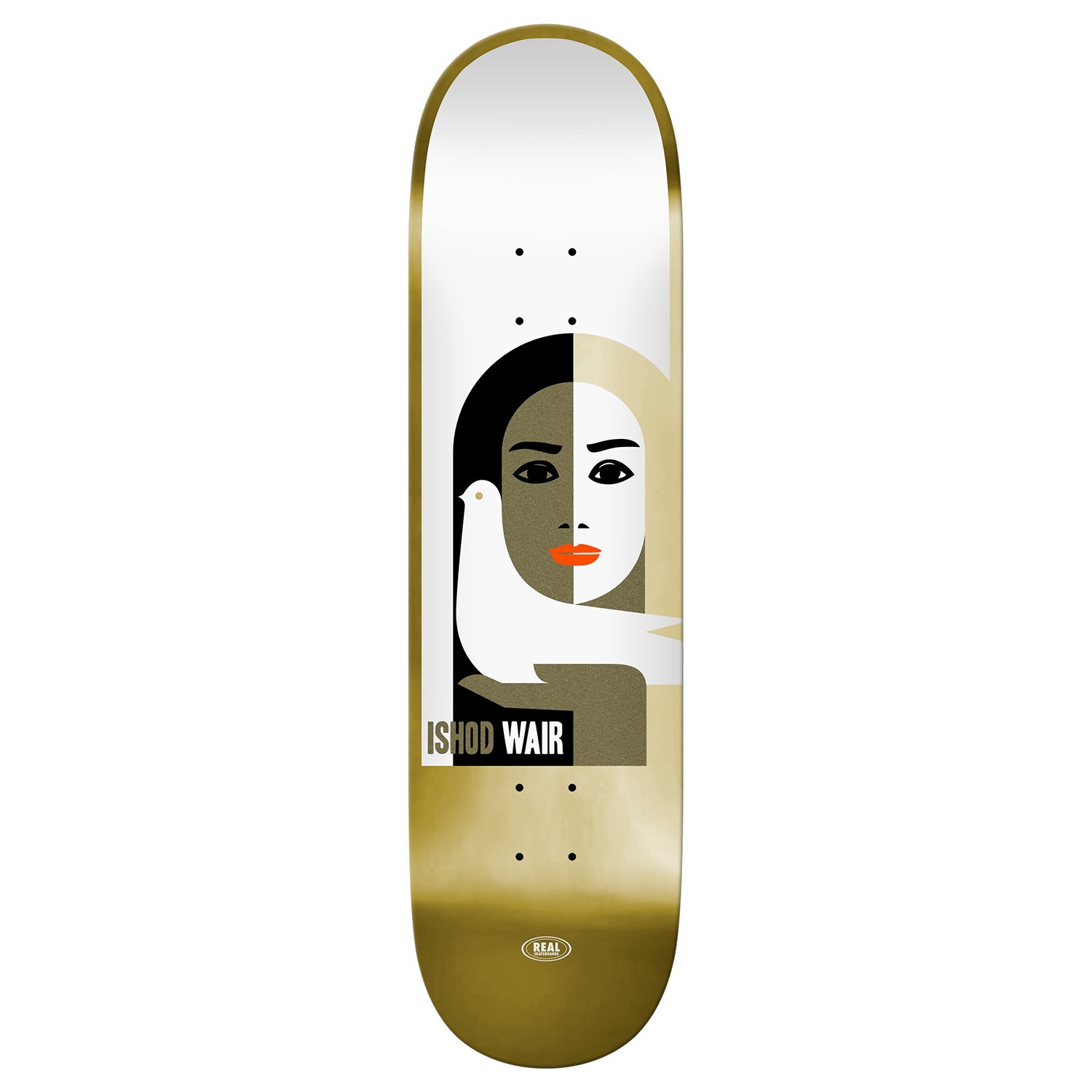 Real Skateboard Deck Ishod Peace LTD Foil 8.25" x 32"