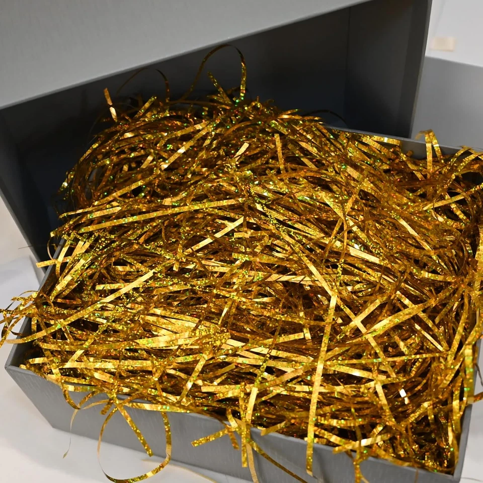 DISCO FEVER Metallic Silver Shred | 8Oz (1/2 Lb) Laser-Cut Party Filler | Shimme - Image 2 of 4