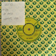 The Banned Little Girl Vinyl Record 7" VG/VG HAR 5145 1977