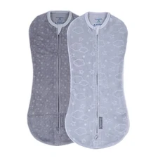 SwaddleMe by Ingenuity Pod Newborn Swaddle Blanket for 0-2 Months 5-12 Pounds