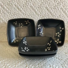 4- Better Homes Sylvan Sprigs Soup Cereal Bowl 7"W x 2"H