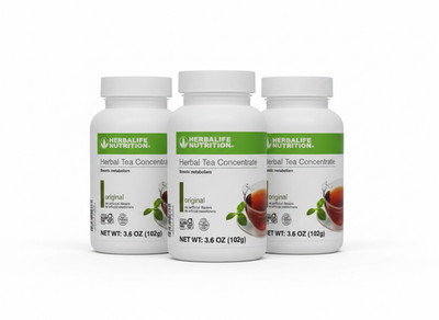 Herbalife herbal tea concentrate Raspberry/Peach/Original  3.6 oz