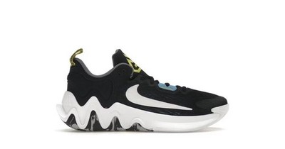 Nike Giannis Immortality 2 GS In The 'Black University Blue' Colorway. Size 7Y