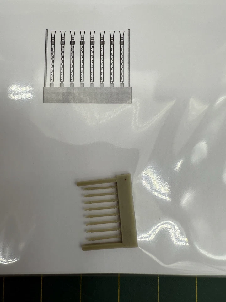 Quickboost QB72021 1/72 Avro Lancaster Gun Barrels Oval Perf Accessories Kit - Imagem 4 de 4