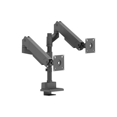 Origin Speicher Gasfeder Dual Monitorarm mit VESA 75x75 und 100x100