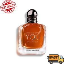 Giorgio Armani Stronger With You Intensely 3.4 oz Eau De Parfum 100 ml-fast ship