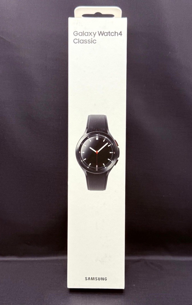 Samsung Galaxy Watch4 Classic 46MM  WIFI GPS Black - Sealed