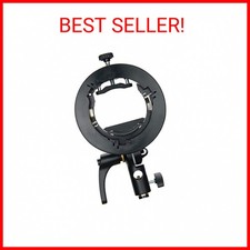 Godox S2 Speedlite Bracket for Godox AD200Pro, AD200, AD400Pro, for V1 Round Hea