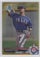 2017 Bowman Draft Chrome Gold Refractor 38/50 Anderson Tejeda #BDC-117 s3g