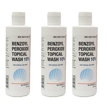5 X Benzoyl Peroxide 5 Acne WASH 5oz Total 25oz NEW/SEALED