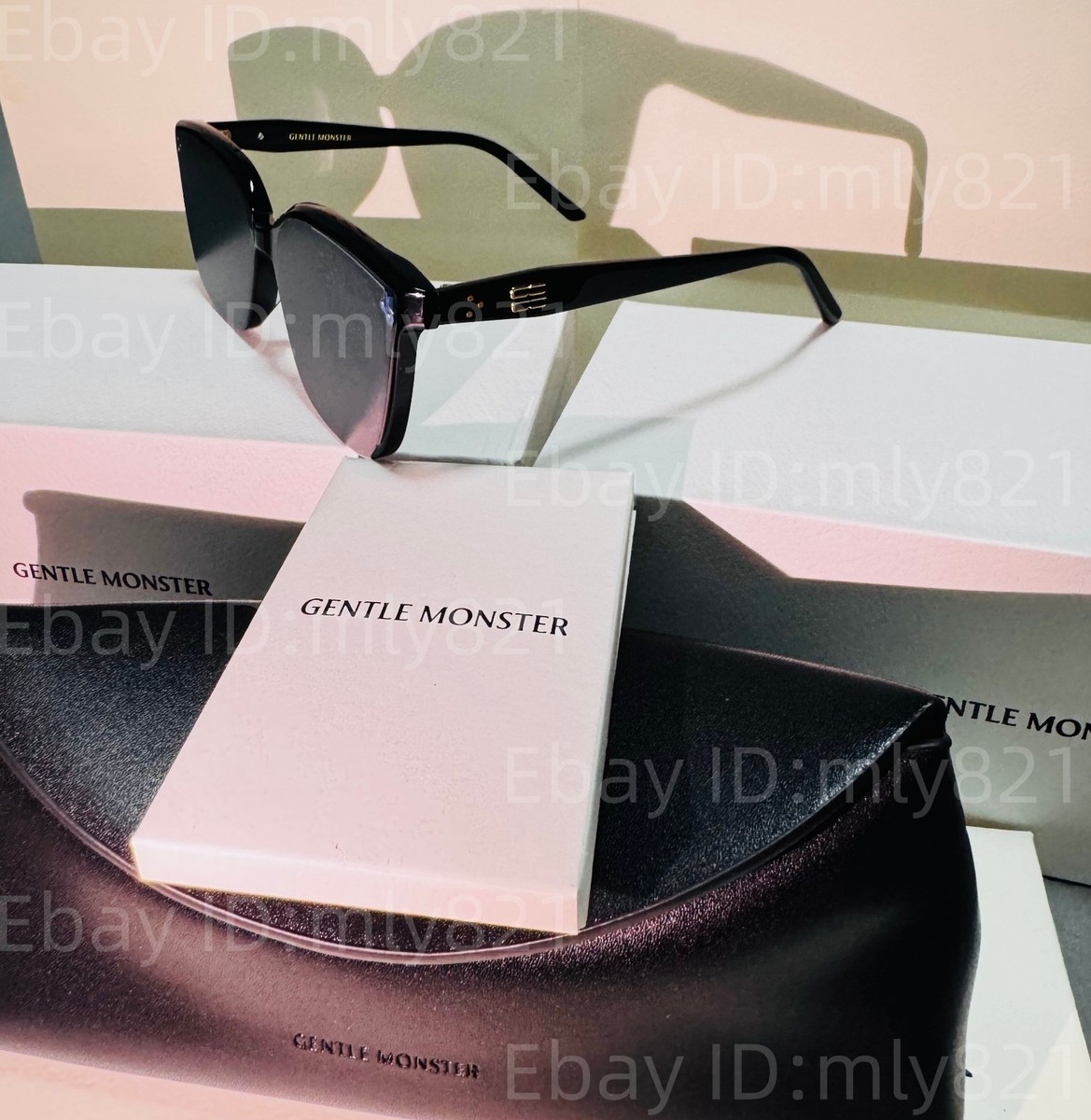 GentleMonster Loloe 01 Sunglasses Black Frame Black Lenses | eBay