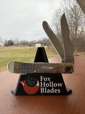 Case XX 2025 Tin Roof Rogers Corn Cob Jig Bone 6254 SS Trapper Knife