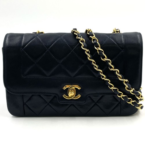 CHANEL matelasse single flap Serial number starting with 1 chain shoulder bag