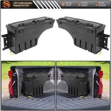 Truck Bed Storage Tool Box For 2019-2021 Dodge Ram 1500 Swing Case L R Side Truck Bed Storage Tool Box For 2019-2021 Dodge Ram 1500 Swing Case L R Side