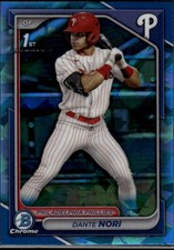 Dante Nori 2024 Bowman Draft Sapphire Edition Philadelphia Phillies #BDC-16