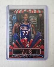 2025-26 Bowman Chrome VJ Edgecombe #HS-8 Hobby Stars Insert Rookie - PHI Sixers