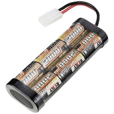 Reely RE-7857411 NiMh Rechargeable Battery 7.2V 2000mAh Number of Cells: 6S