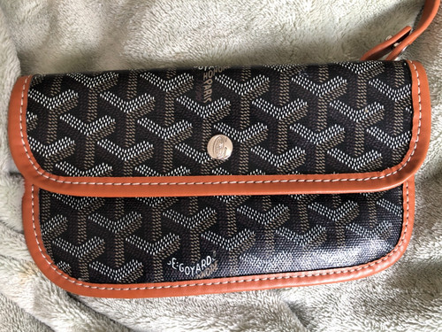 Authentic Goyard Goyardine St Louis sale Pouch Wallet black  Case Holder