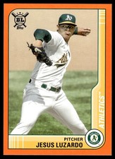 2021 Topps Big League Orange Jesus Luzardo Oakland Athletics #17 10124