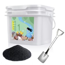10 lbs Rock Tumbler Grit - Media Grit,Rock Polishing BLACK