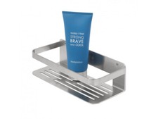 TIGER Schwammkorb CADDY Seifenkorb Seifenablage 24 cm gerade Edelstahl gebürstet