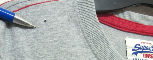 Superdry JPN logo T shirt, sz. 10-12/S - for all seasons, soft grey, graphics - Picture 5 of 8