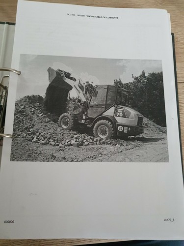 Lista de piezas de Komatsu WA70-5 | eBay
