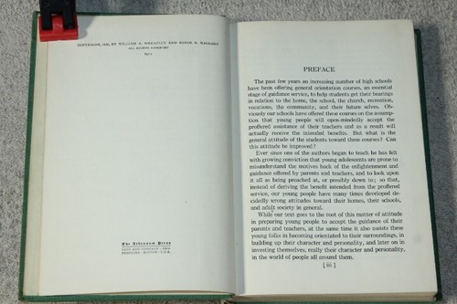 Building Character and Personality by William Wheatley, & Royce Mallory (1936) - Picture 8 of 11