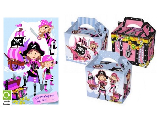 Birthday Party Food Meal Boxes With Matching Loot Bag ~ Select Amount & Theme - Picture 13 of 16