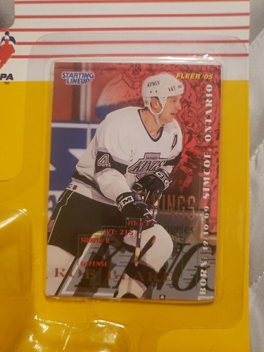 Rob Blake Los Angeles Kings Rookie Starting Lineup NHL 1995 Hockey - Picture 2 of 5