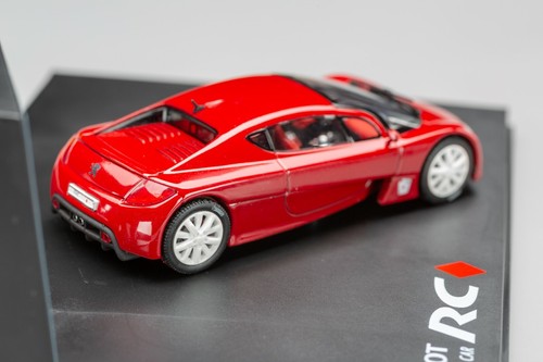 Peugeot RC Carreau Concept Car Bordeaux Red 2002 Geneve Presentation NOREV 1:43 - Imagen 3 de 12